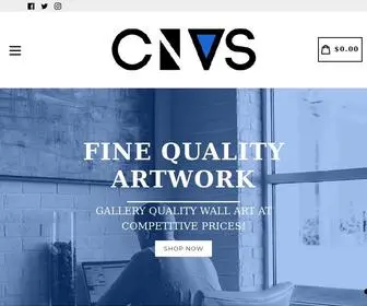 Thecnvsshop.com(The CNVS Shop) Screenshot