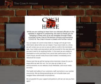 Thecoachhouse.com(The Coach House) Screenshot