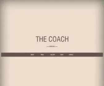 Thecoachmarlow.co.uk(The Coach) Screenshot