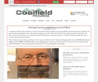 Thecoalfieldprogress.com(COALFIELD PROGRESS) Screenshot