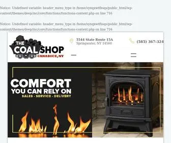 Thecoalshop.net(FBI Homepage) Screenshot