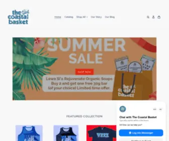 Thecoastalbasket.com(The Coastal Basket) Screenshot