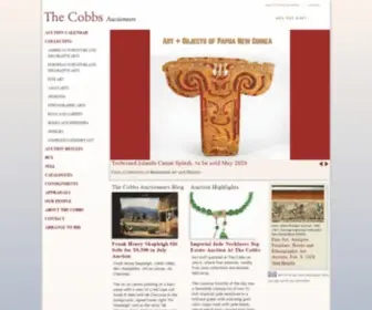 Thecobbs.com(The Cobbs Auctioneers) Screenshot