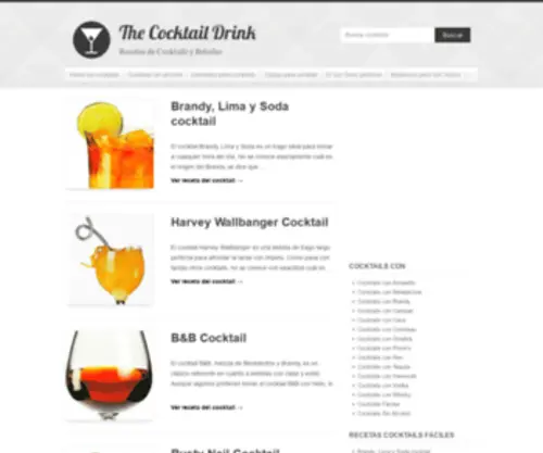 Thecocktaildrink.com(Thecocktaildrink) Screenshot