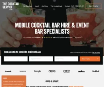 Thecocktailservice.co.uk(Beverage Marketing Agency) Screenshot