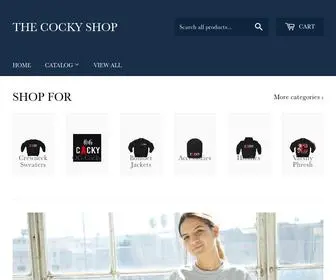 Thecockyshop.com(Thecockyshop) Screenshot