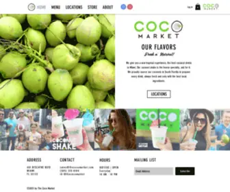 Thecocomarket.com(COCO Market) Screenshot