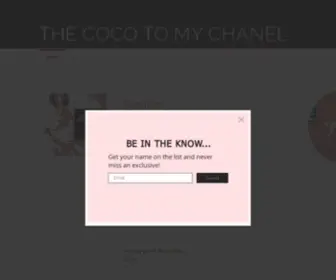 Thecocotomychanel.com(Thecocotomychanel) Screenshot