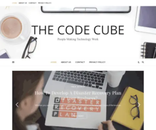 Thecodecube.net(The Code Cube) Screenshot