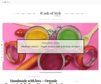 Thecodeofstyle.com(The Code of Style) Screenshot
