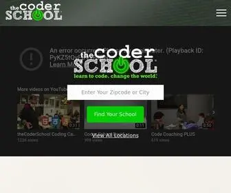 Thecoderschool.com(TheCoderSchool Home) Screenshot