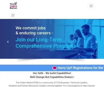 Thecodersnation.com(FutureSkills) Screenshot