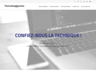 Thecodingmachine.com(Développement) Screenshot