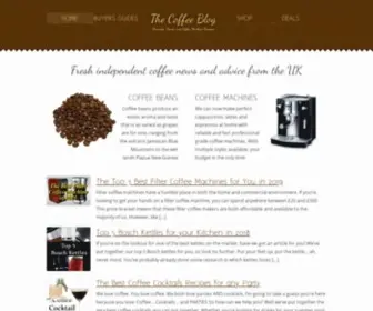 Thecoffeeblog.co.uk(The Coffee Blog) Screenshot