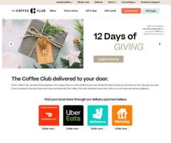 Thecoffeeclub.com.au(The coffee club. our purpose) Screenshot