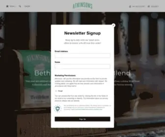 Thecoffeehopper.com(Atkinsons Coffee Roasters) Screenshot