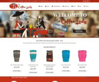 Thecoffeelady.ie(The Coffee Lady) Screenshot