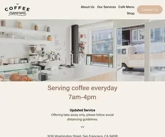 Thecoffeemovement.com(The Coffee Movement) Screenshot