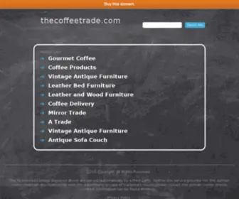 Thecoffeetrade.com(thecoffeetrade) Screenshot