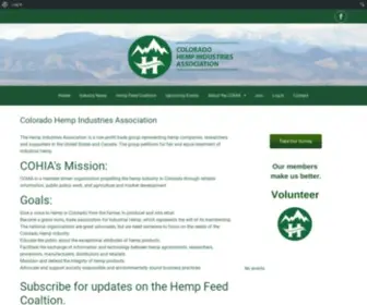 Thecohia.org(HIA Colorado Division) Screenshot