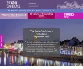 Thecoinconference.com(The Coin Conference) Screenshot