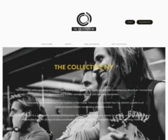 Thecollective-NY.org(The Collective NY) Screenshot