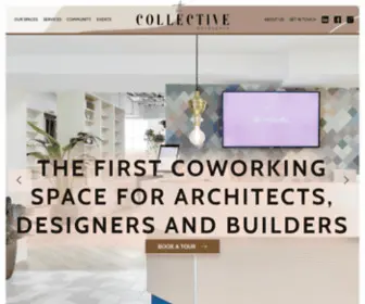 Thecollectiveto.com(The Collective Workspace) Screenshot