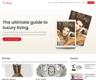 Thecollector.co.za(The Collector) Screenshot