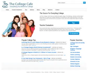 Thecollegecafe.com(The College Cafe) Screenshot