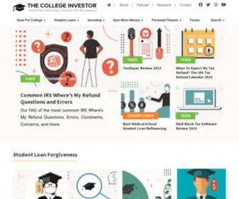 Thecollegeinvestor.com(The College Investor) Screenshot