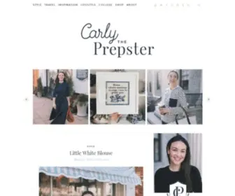 Thecollegeprepster.com(Carly the Prepster) Screenshot