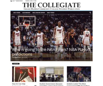 Thecollegiatelive.com Screenshot
