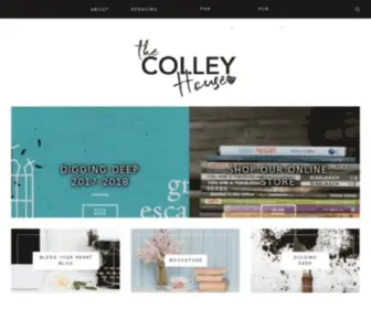 Thecolleyhouse.org(The Colley House) Screenshot