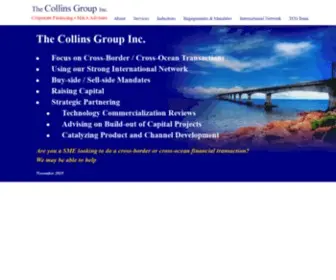 Thecollinsgroup.com(The Collins Group) Screenshot