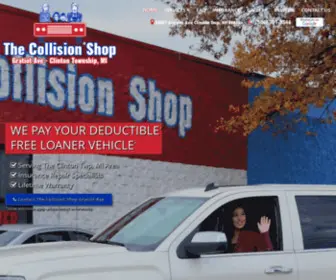 Thecollisionshopgratiot.com(The Collision Repair Shop Serving Clinton Twp) Screenshot