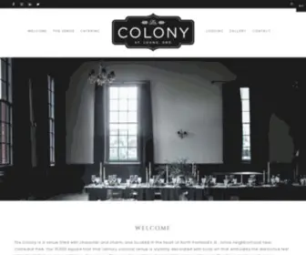 Thecolonystjohns.com(The Colony) Screenshot