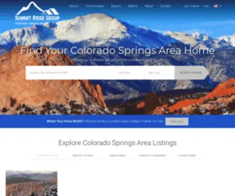 Thecoloradosrg.com(Colorado Springs CO Real Estate) Screenshot