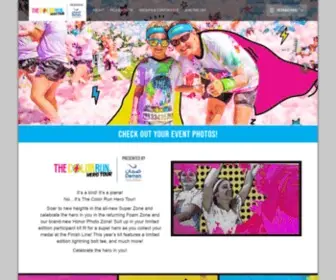 Thecolorrun.ae(The Color Run) Screenshot