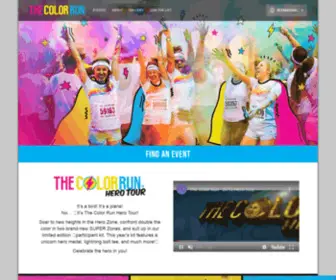 Thecolorrun.co.kr(The Color Run) Screenshot