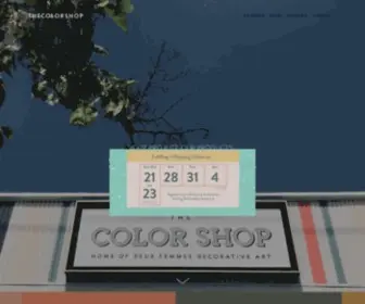 Thecolorshop.us(TheColorShop) Screenshot