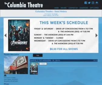 Thecolumbiatheatre.com(The Columbia Theatre) Screenshot