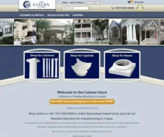 ThecolumnStore.com(The Column Store) Screenshot