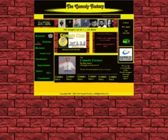 Thecomedyfactory.com(The Comedy Factory) Screenshot
