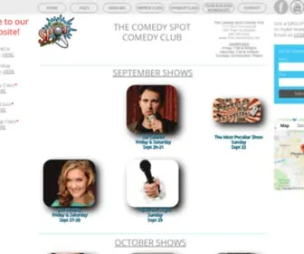 Thecomedyspot.net(The Scottsdale Comedy Spot Stand) Screenshot