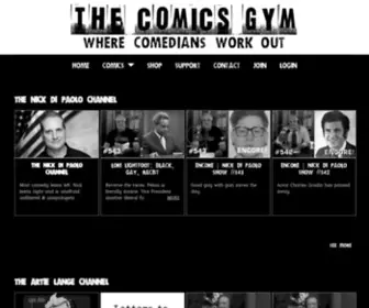 Thecomicsgym.com(THE COMICS GYM) Screenshot