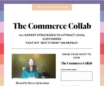 Thecommercecollab.com(The Commerce Collab) Screenshot