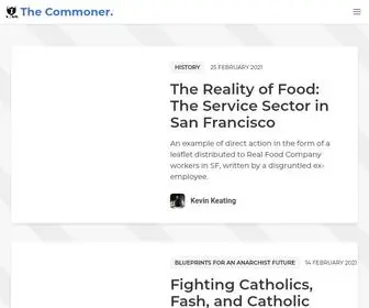 Thecommoner.org.uk(The Commoner) Screenshot