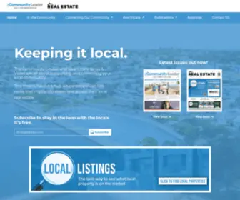 Thecommunityleader.com.au(The Community Leader and Real Estate New and Views) Screenshot