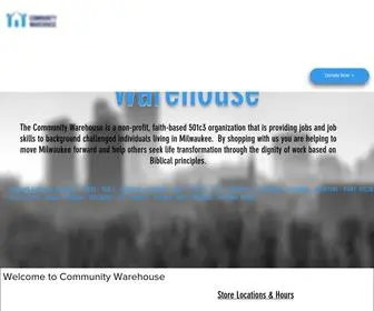 Thecommunitywarehouse.org(Community Warehouse) Screenshot