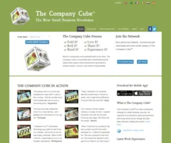 Thecompanycube.org(The Company Cube) Screenshot